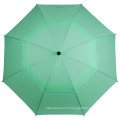 Double Layer Automatic Promotion Advertising Custom Print Logo Golf Straight Umbrella Windproof